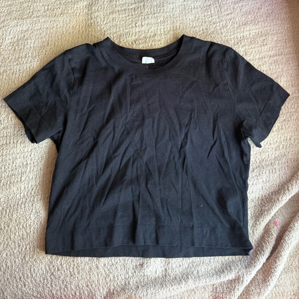 Wilfred Free Black Crew Neck Tee
